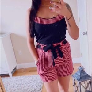 Shorts and tank top set